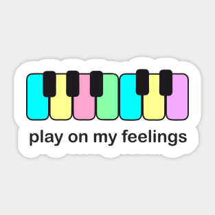 Piano Sticker